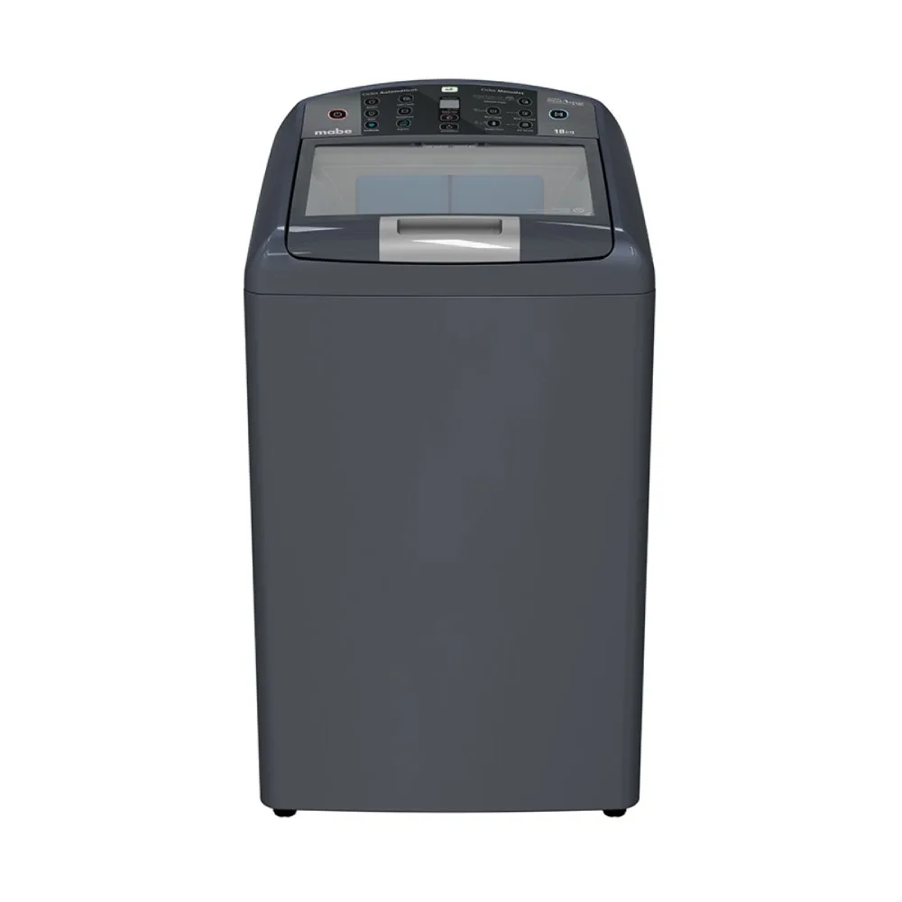 1200Wx1200H A Mabe Lavadora 18Kg DiamondGray LMA48100WDBB0 Frente