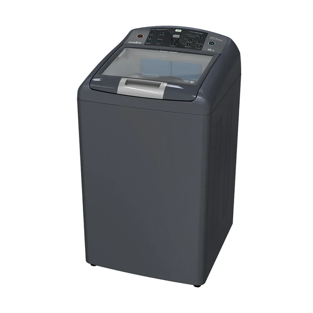 1200Wx1200H E Mabe Lavadora 18Kg DiamondGray LMA48100WDBB0 Izquierda