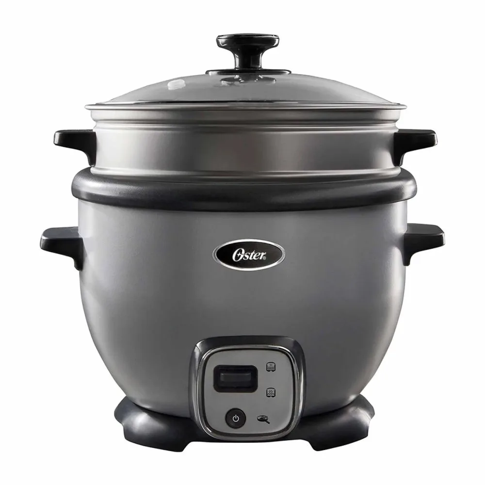 Arrocera Multiusos Oster de 12 Tazas Acero Inoxidable con Funcion Sofrito