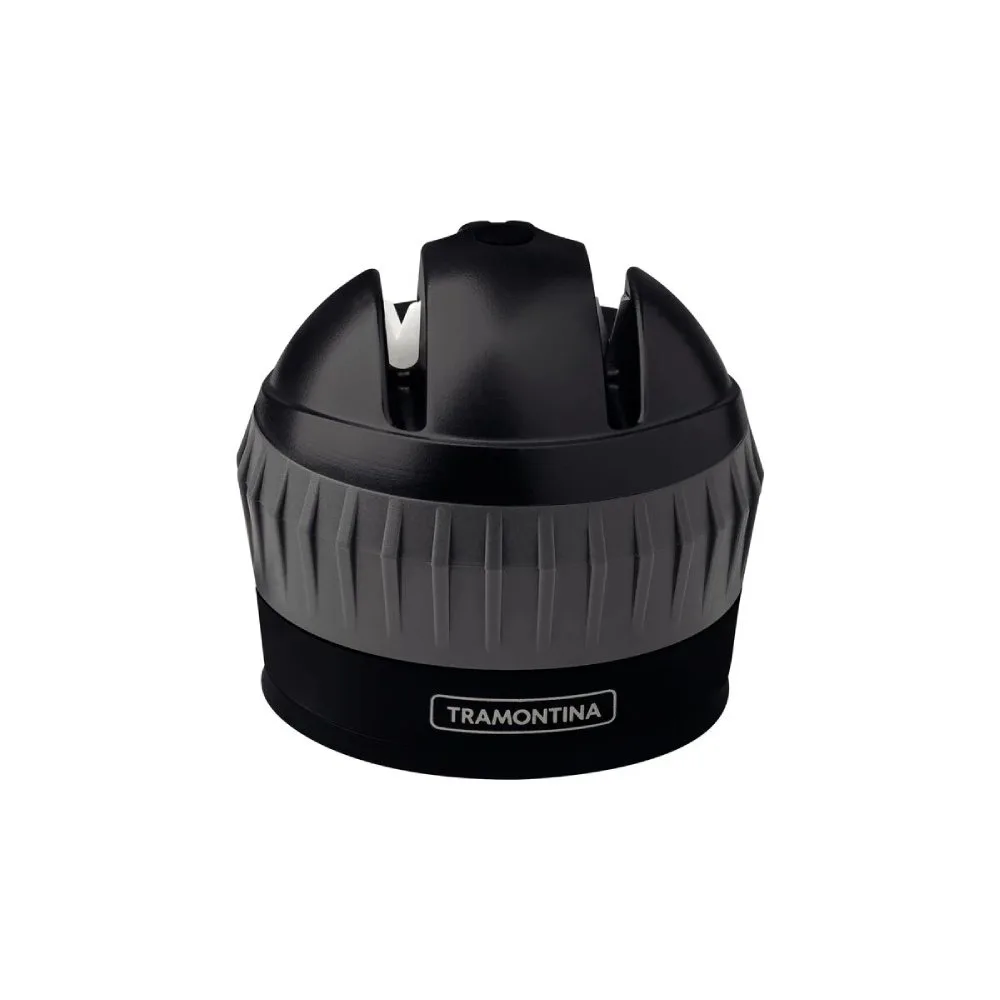 Afilador de Cuchillos Tramontina Profio Negro – Con Base Antideslizante y Dos Etapas para Afilar 6