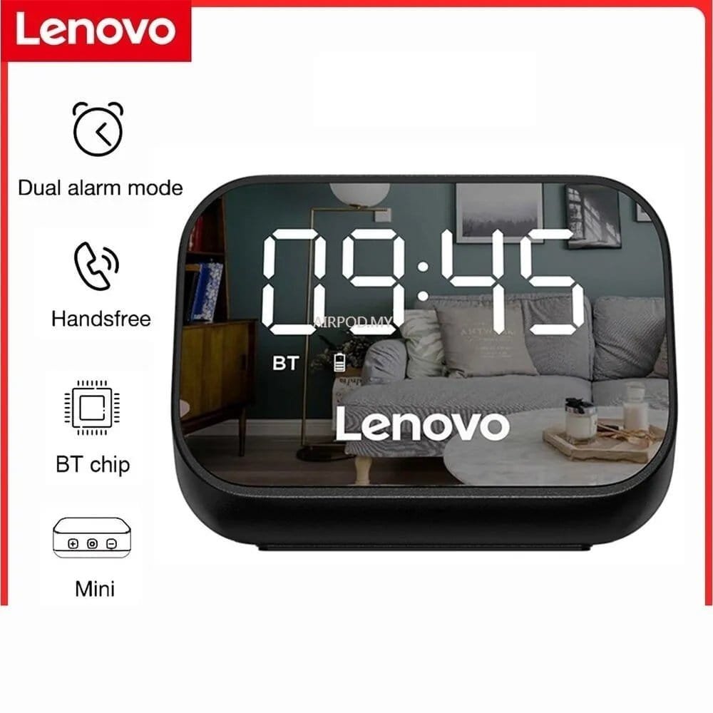 reloj-despertador-con-altavoz-multifuncional-lenovo-ts13-negro-.jpg Reloj Despertador con Altavoz Multifuncional Lenovo TS13 Negro