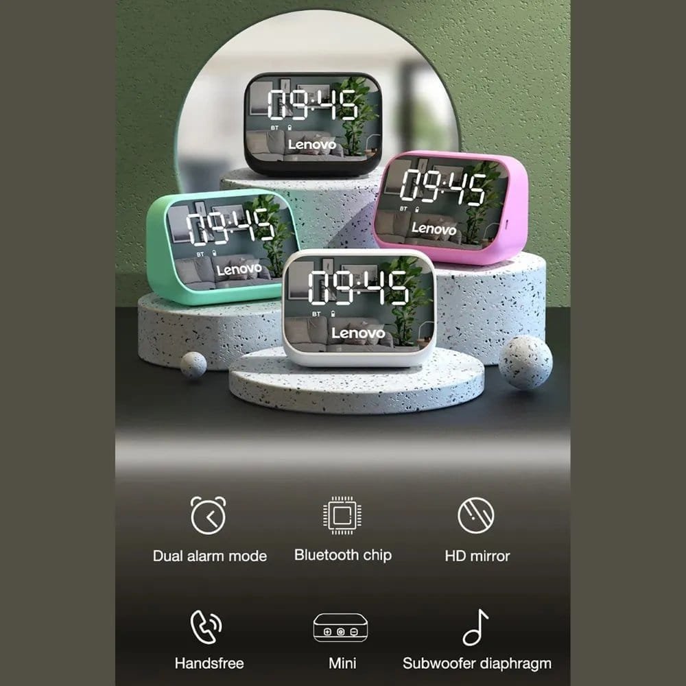 reloj-despertador-con-altavoz-multifuncional-lenovo-ts13-negro-2.jpg Reloj Despertador con Altavoz Multifuncional Lenovo TS13 Negro 2
