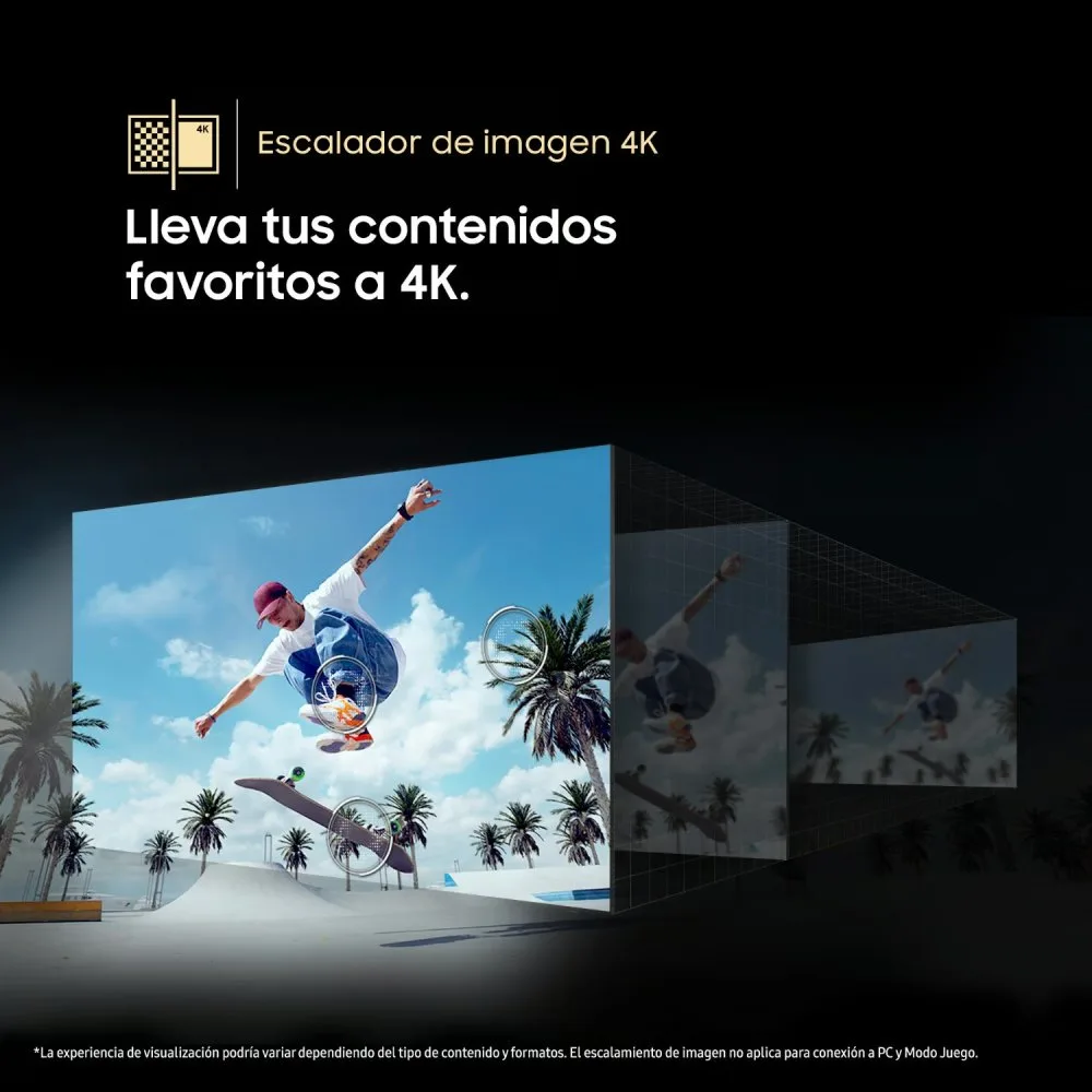 Televisor Samsung 43 4K Ultra HD Crystal UHD UN43DU7000GXPE Smart TV con Tizen 5