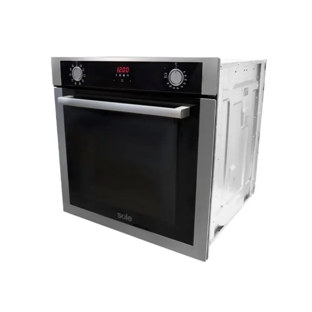 Horno Electrico Empotrable Sole SOLHO012V2 73L Multifuncional con Panel Touch Grill Rosticero y Funciones Avanzadas 4 1