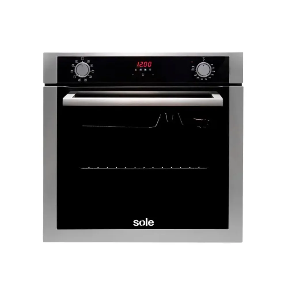 Horno Electrico Empotrable Sole SOLHO012V2 73L Multifuncional con Panel Touch Grill Rosticero y Funciones Avanzadas 5 1