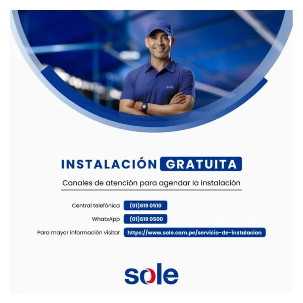 Horno Electrico Empotrable Sole SOLHO012V2 73L Multifuncional con Panel Touch Grill Rosticero y Funciones Avanzadas 6 1