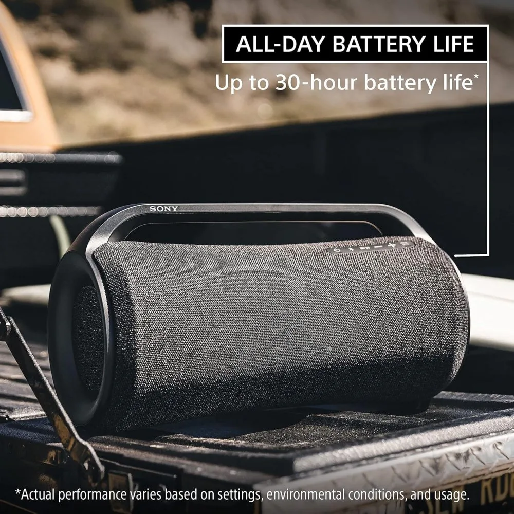 Parlante Bluetooth Sony SRS XG500 X Series – Sonido Potente Resistente al Agua Negro IP66 2 2