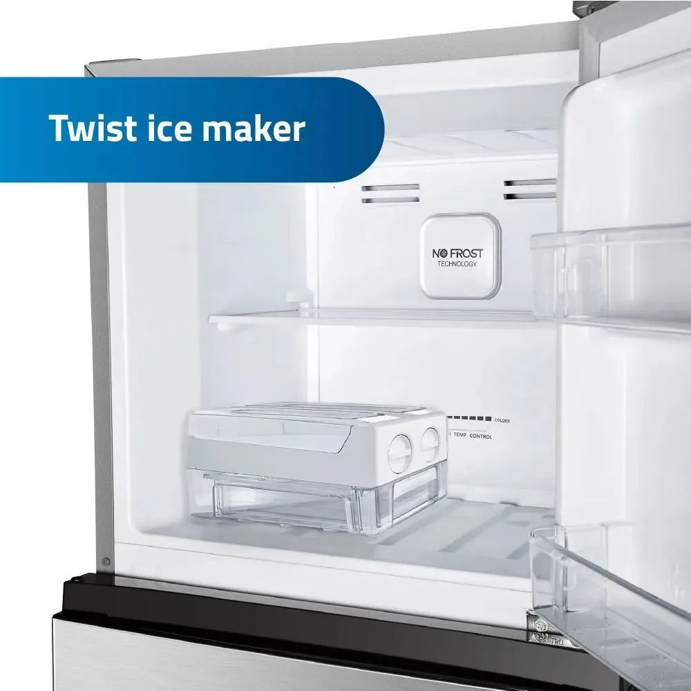 Refrigeradora Indurama 203L RI 359 Top Freezer Croma con Tecnologia No Frost y Sistema Multi Air Flow 7